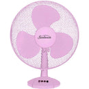 Sunbeam 40cm Oscillating Desk Fan - Pink