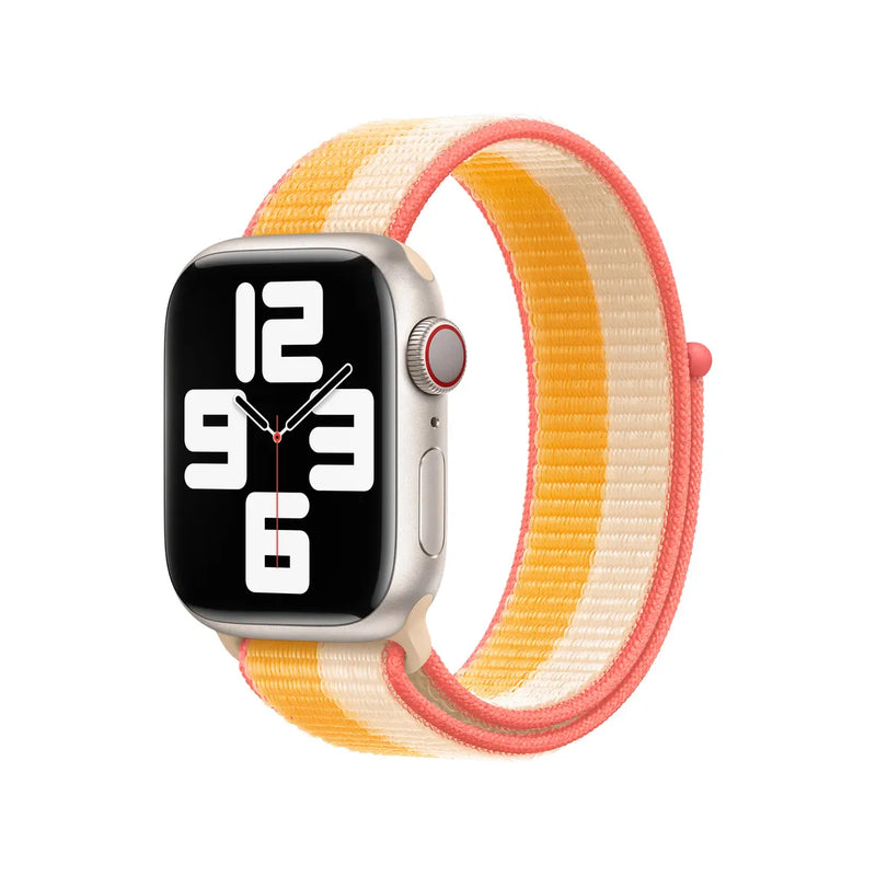 Apple Watch 41mm Maize / White Sport Loop - Regular.