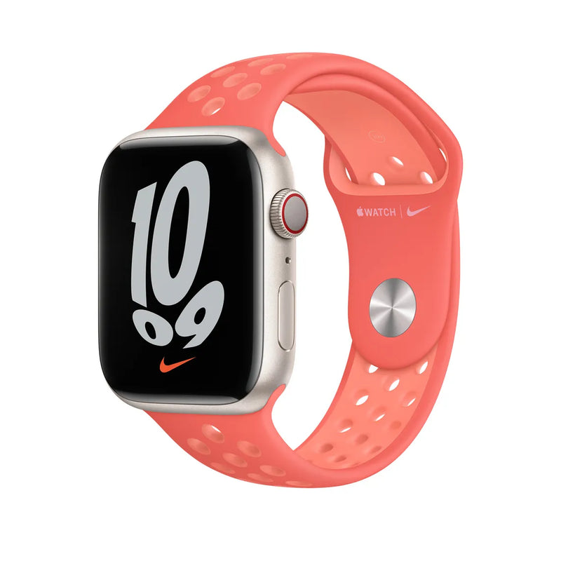 Apple Watch 45mm Magic Ember / Crimson Bliss Nike Sport Band - Regular.