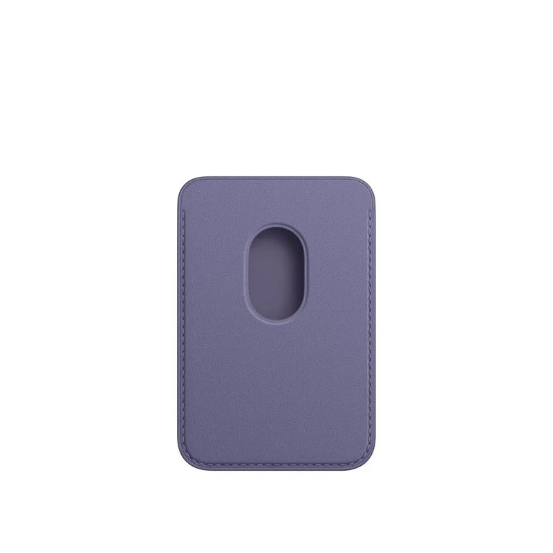 iPhone Leather Wallet with MagSafe - Wisteria.