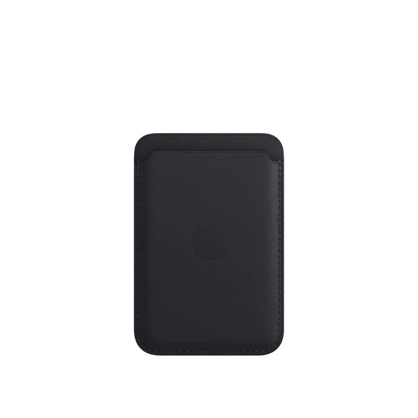 iPhone Leather Wallet with MagSafe - Midnight.