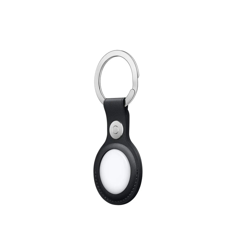 AirTag Leather Key Ring - Midnight - AirTag.