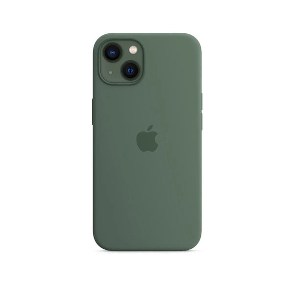 iPhone 13 Silicone Case with MagSafe – Eucalyptus.