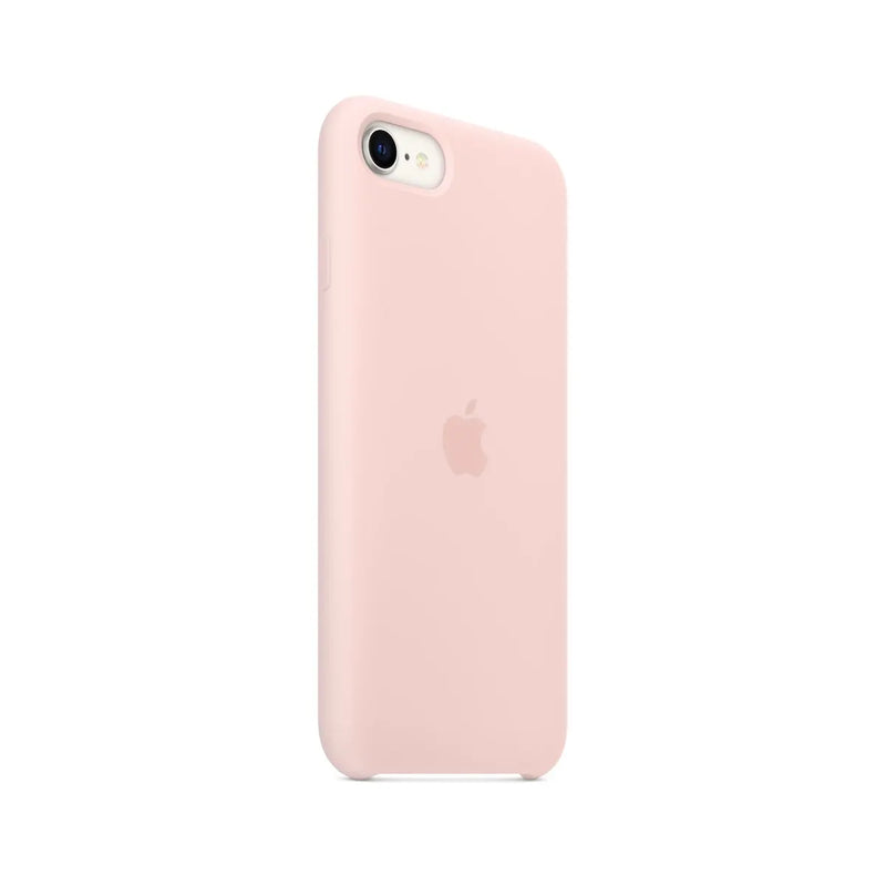 Apple Silicone Case for iPhone SE - Chalk Pink.