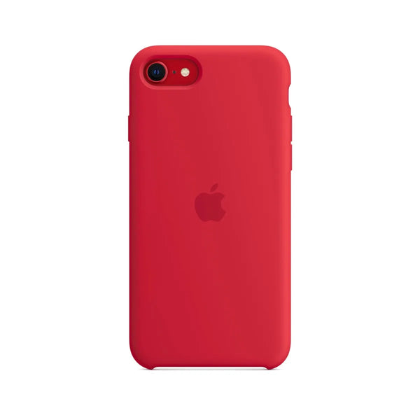Apple Silicone Case for iPhone SE - (PRODUCT)RED.