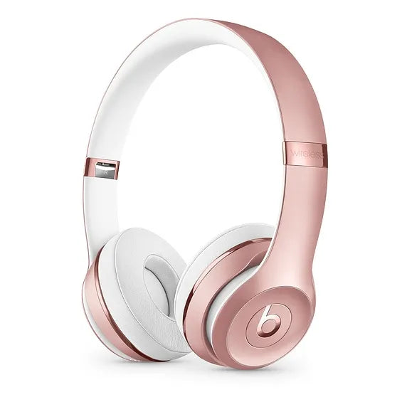 Beats Solo3 Wireless Headphones - Rose Gold.