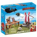 PLAYMOBIL Gobber The Belch W/Sheep Sling 9461.