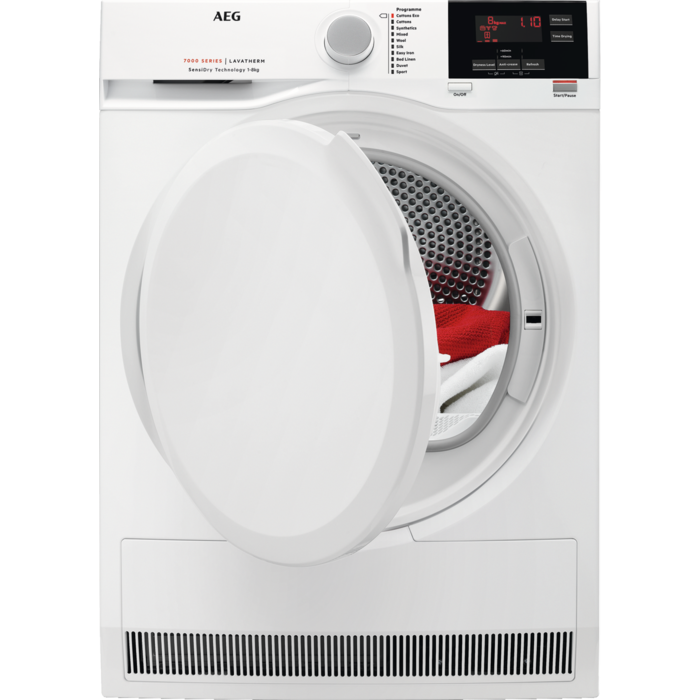 AEG Tumble Dryer 8kg 7000 Heat Pump Dryer (A+)