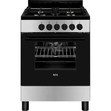 AEG Free Standing Cooking BlackLine 60cm Gas / Electric FSC (A)