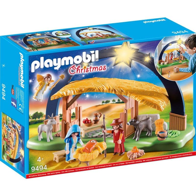 PLAYMOBIL Illuminating Nativity Manger 9494.