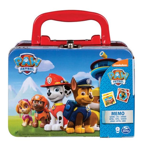 Paw Patrol Memory Match Mini Tin.