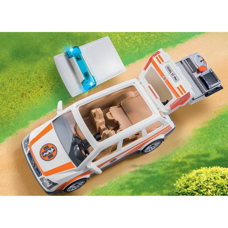 PLAYMOBIL Emergency Car With Siren 70050.