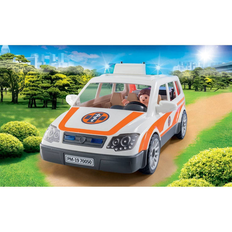 PLAYMOBIL Emergency Car With Siren 70050.