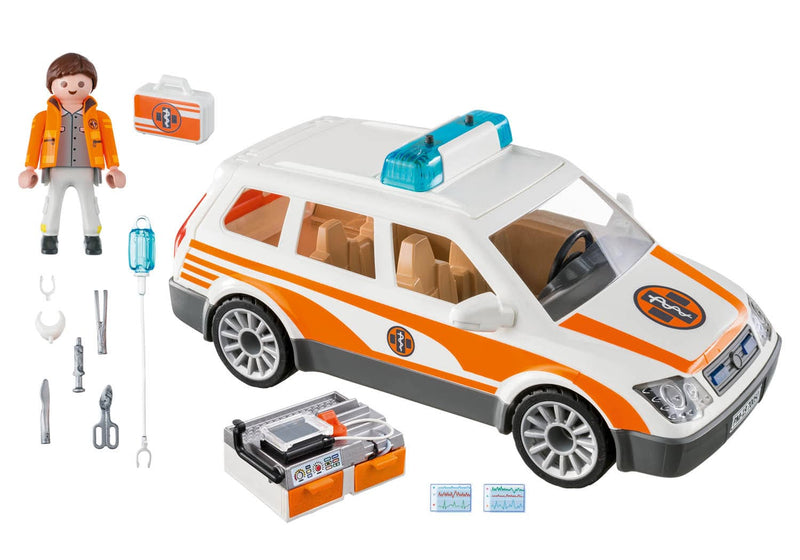 PLAYMOBIL Emergency Car With Siren 70050.