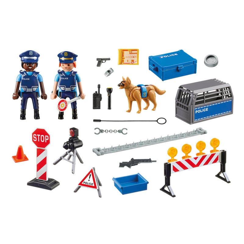 PLAYMOBIL Police Roadblock 6924.