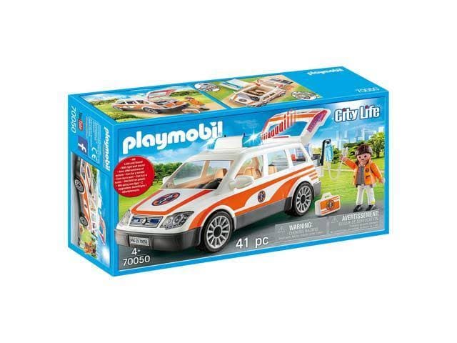 PLAYMOBIL Emergency Car With Siren 70050.