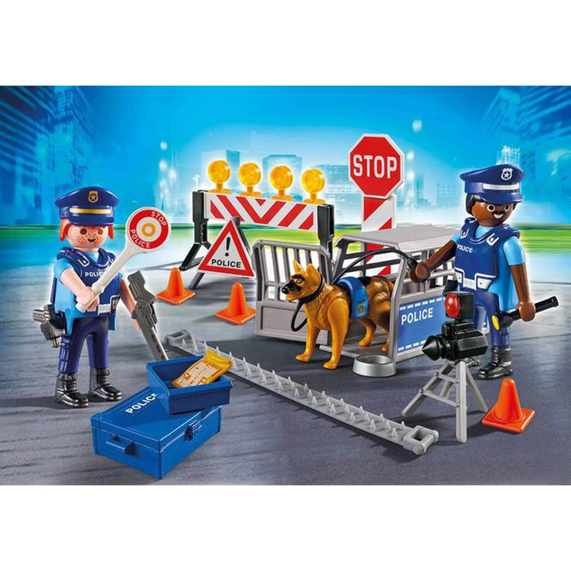 PLAYMOBIL Police Roadblock 6924.