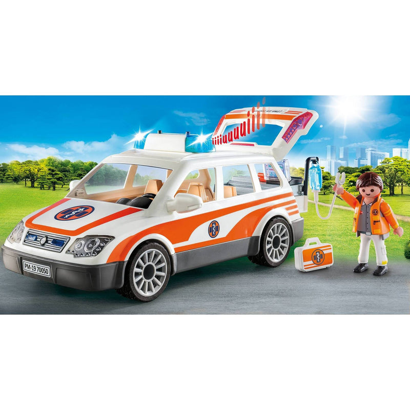 PLAYMOBIL Emergency Car With Siren 70050.