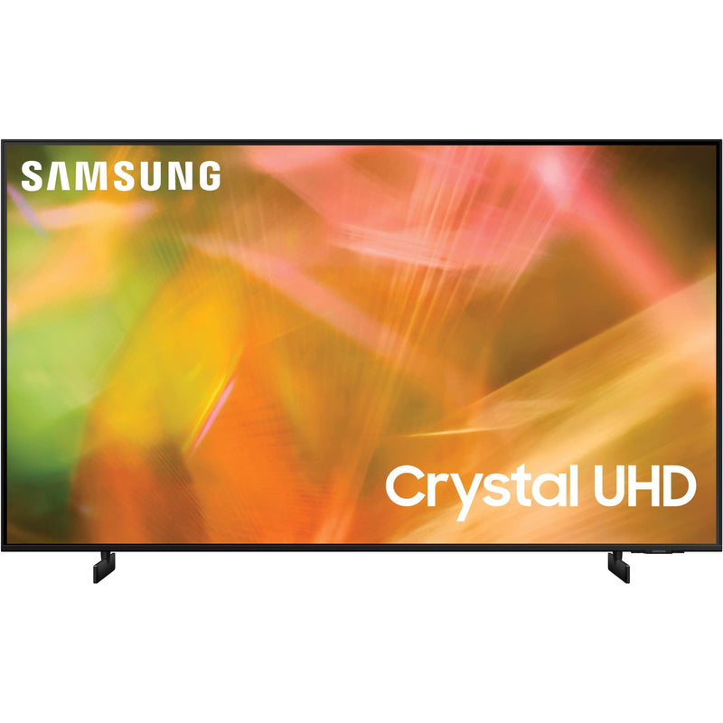 Samsung 85” Au8000 Crystal UHD Smart TV (2022) Includes Free Soundbar.
