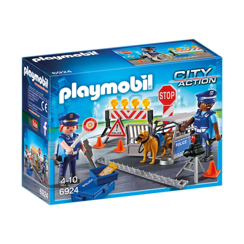 PLAYMOBIL Police Roadblock 6924.