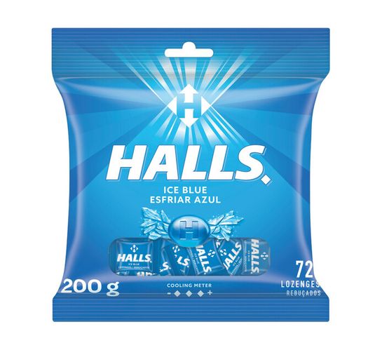 Halls Ice Blue 72 X 48.