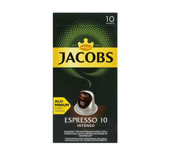 Jacobs Caps Espresso 10 Intense 10's x10.