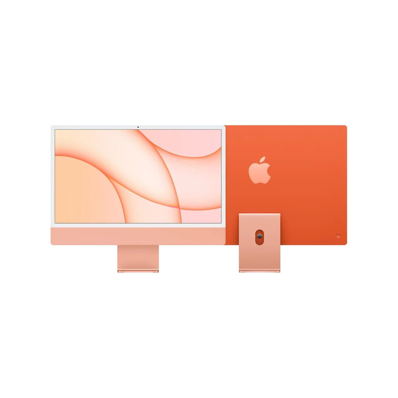 iMac 24-inch with Retina 4.5K display | Apple M1 Chip | 256GB | Orange.